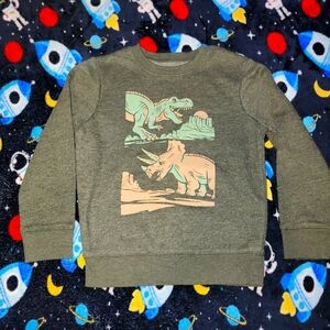 Jumping Beans Dinosaur Fleece Sweatshirt